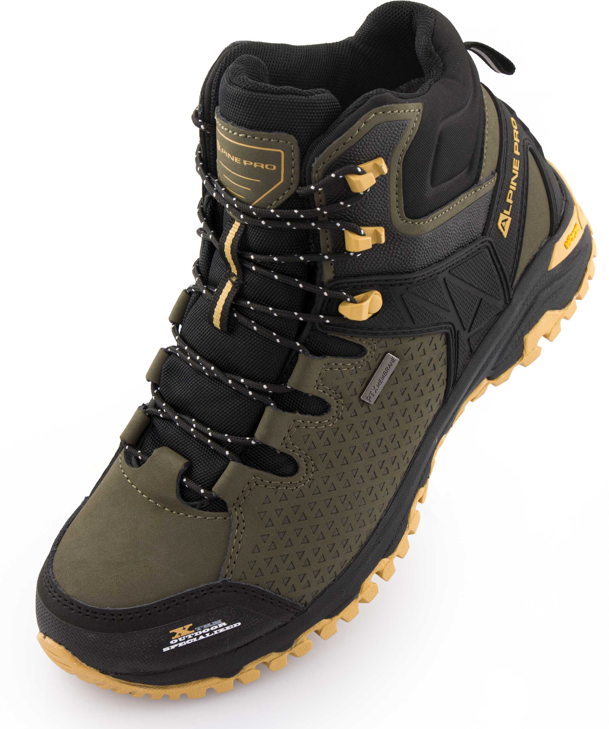 Outdoorová unisex obuv Alpine Pro Lohane Mid|42